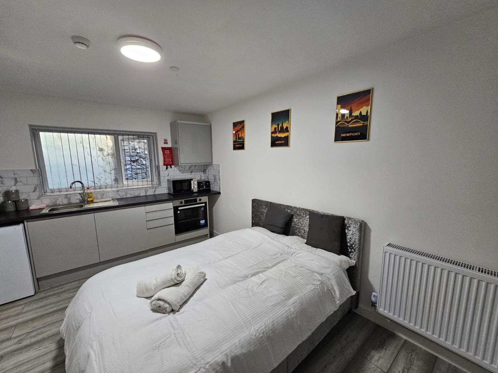 Cosy Cardiff Apartments - Garden Lounge Exterior foto