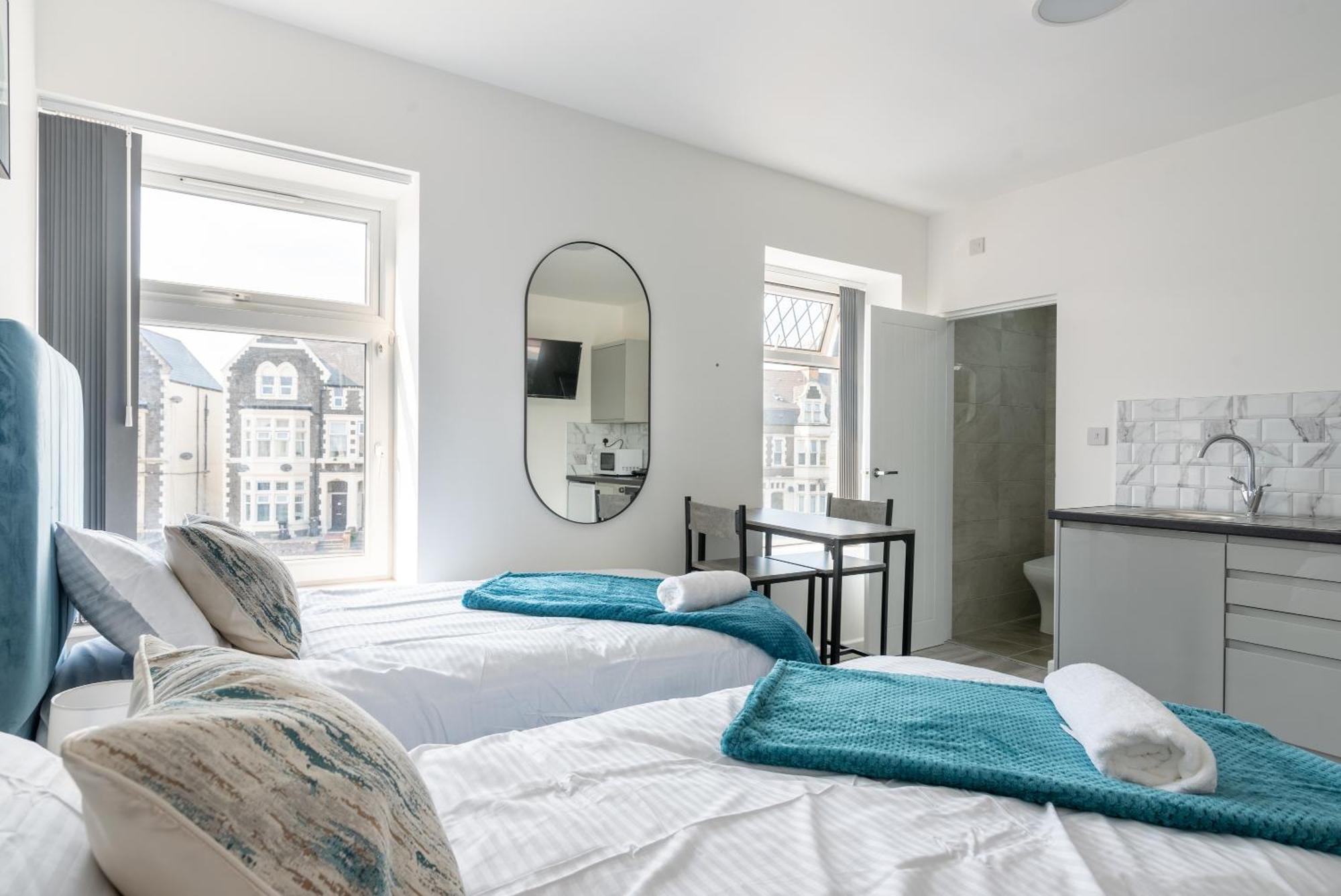 Cosy Cardiff Apartments - Garden Lounge Exterior foto